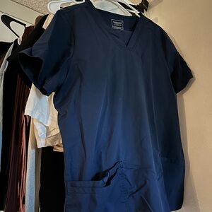 Cherokee Navy Blue scrub set